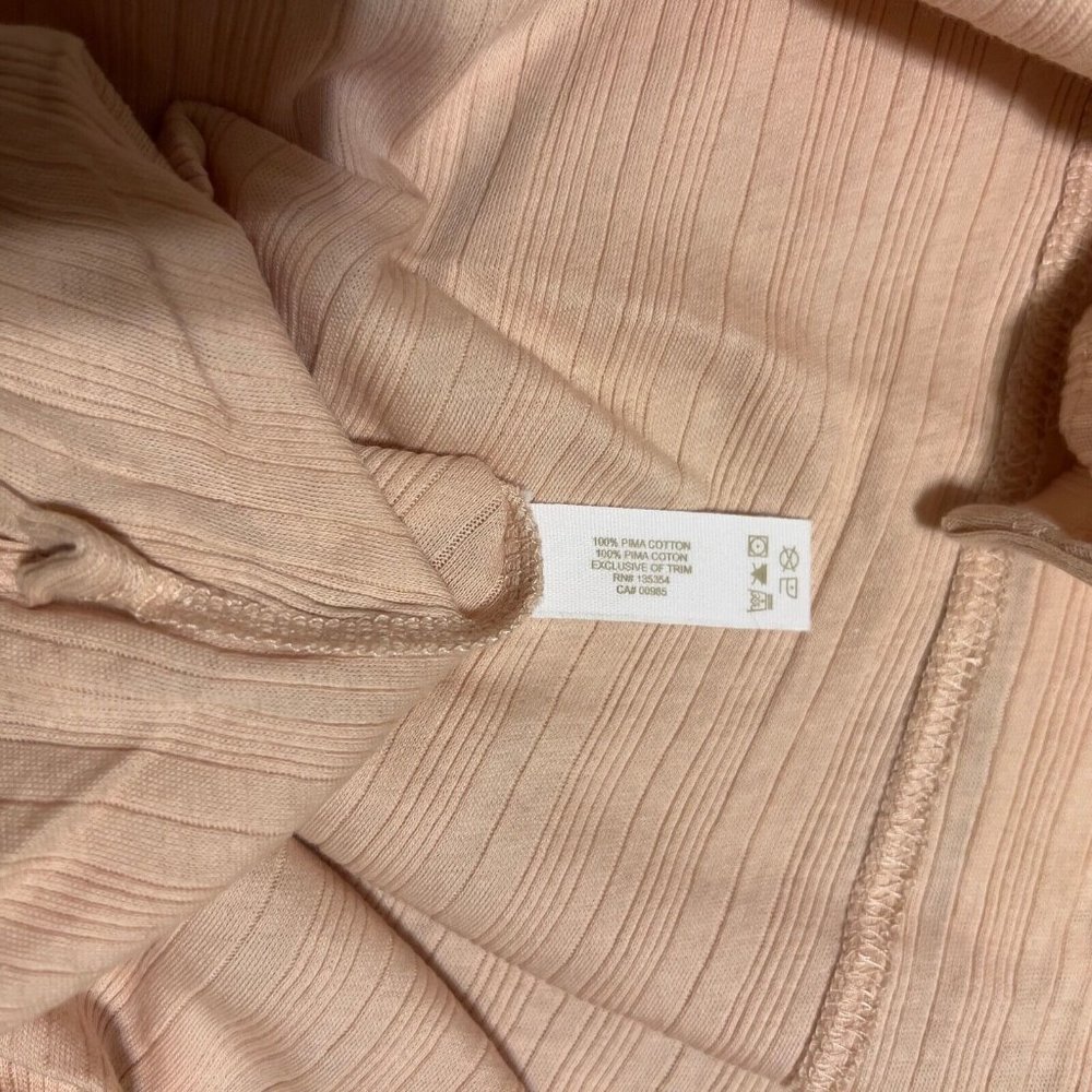 Skin - Rozlyn Ribbed Midi Chemise - NWT - Picture 8 of 8